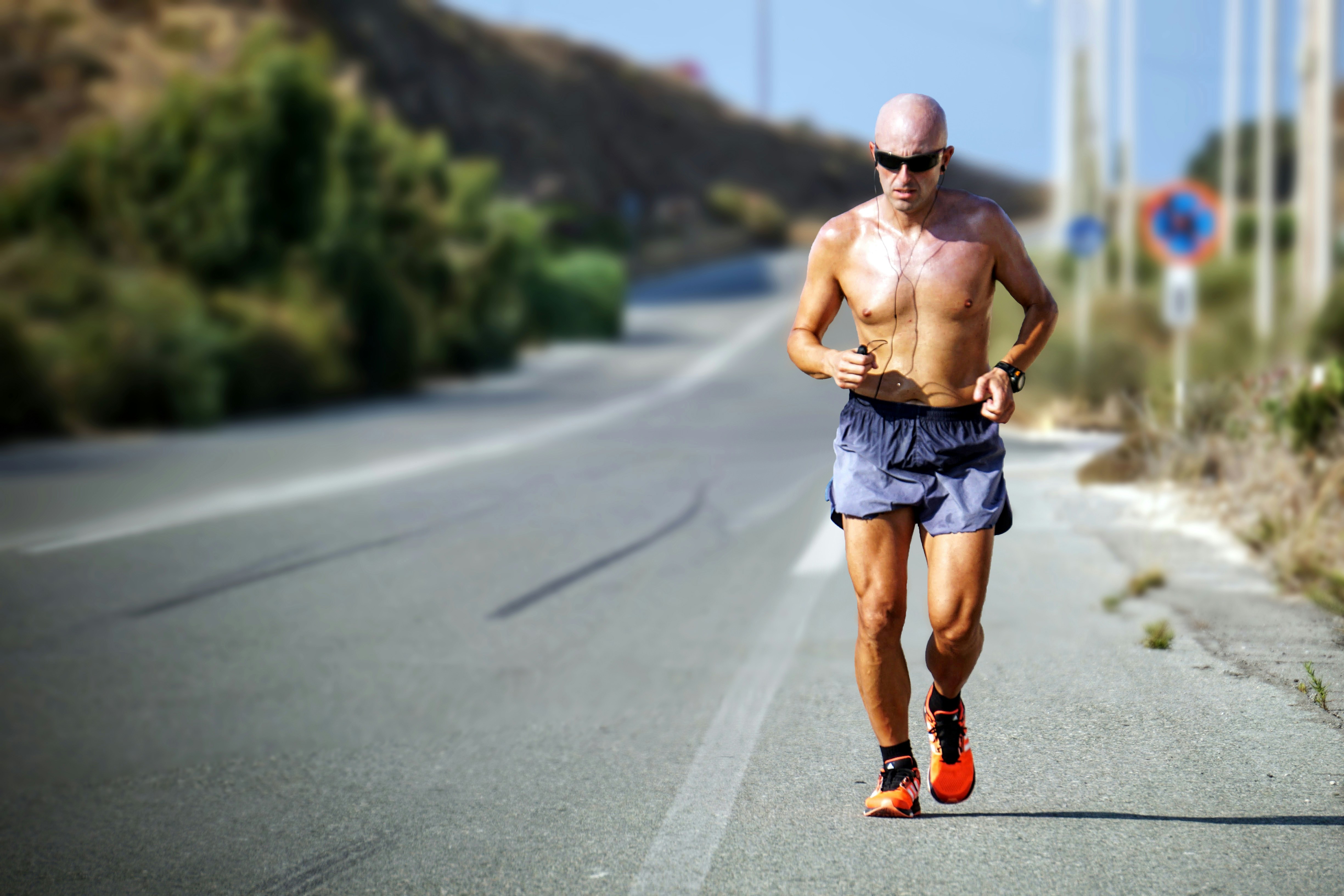 running in heat tips